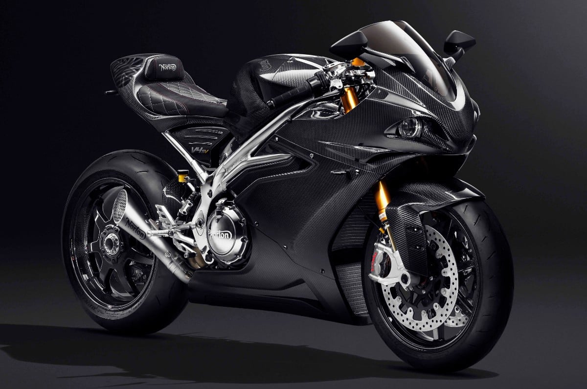 Norton V4SV front right static in studio